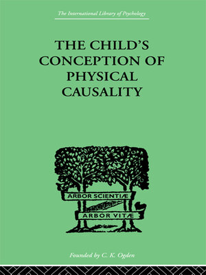 cover image of THE CHILD'S CONCEPTION OF Physical CAUSALITY